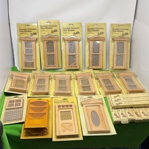 Housework Miniature Dollhouse Windows Doors Lighting and Electrical lot